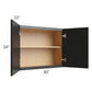 RTA Onyx Black Shaker 30" x 24" Wall Cabinet