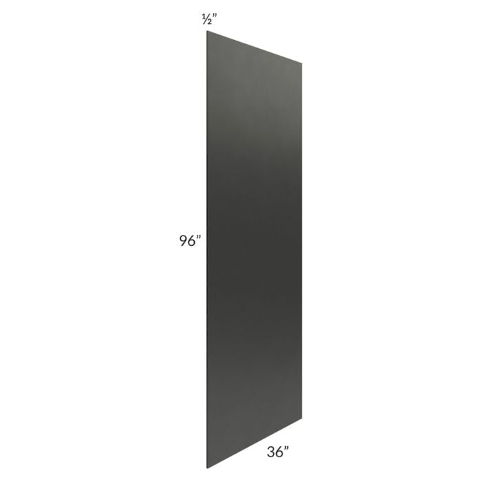 RTA Onyx Black Shaker 36" x 96" Island Panel