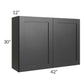 RTA Onyx Black Shaker 42" x 30" Wall Cabinet
