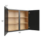 RTA Onyx Black Shaker 42" x 36" Wall Cabinet