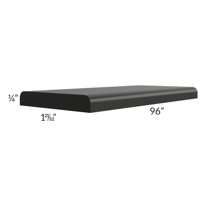 RTA Onyx Black Shaker 8' Batten Molding