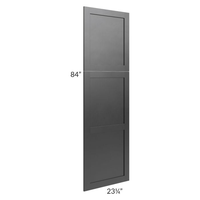 RTA Onyx Black Shaker 84" Tall Decorative End Panel