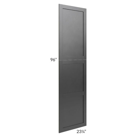 RTA Onyx Black Shaker 96" Tall Decorative End Panel