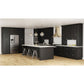 RTA Onyx Black Shaker Sample Door