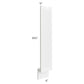 RTA Pearl White 6" Fluted Base Filler