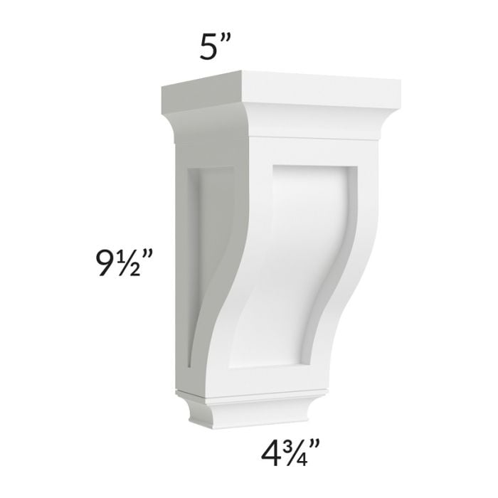 RTA Pearl White Small Corbel