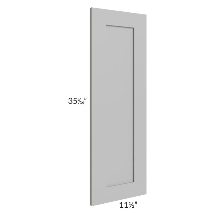 RTA Pewter Grey Shaker 12" x 36" End Decorative Door