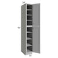 RTA Pewter Grey Shaker 15" x 96" Wall Pantry