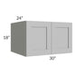 RTA Pewter Grey Shaker 30" x 18" x 24" Wall Cabinet