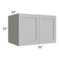 RTA Pewter Grey Shaker 36" x 24" x 24" Wall Cabinet