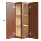 RTA Phoenix Caramel Glaze 12" x 36" Wall End Cabinet