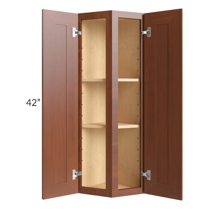 RTA Phoenix Caramel Glaze 12" x 42" Wall End Cabinet