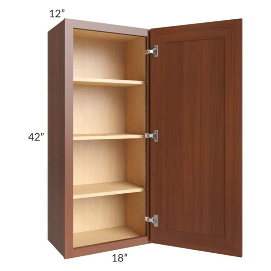 RTA Phoenix Caramel Glaze 18" x 42" Wall Cabinet