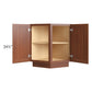 RTA Phoenix Caramel Glaze 24" Base End Cabinet