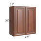RTA Phoenix Caramel Glaze 27" x 30" Wall Cabinet