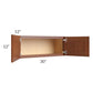 RTA Phoenix Caramel Glaze 30" x 12" Wall Cabinet