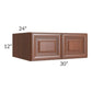 RTA Phoenix Caramel Glaze 30" x 12" x 24" Wall Cabinet