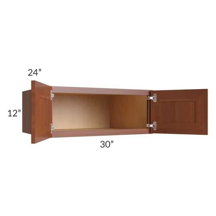 RTA Phoenix Caramel Glaze 30" x 12" x 24" Wall Cabinet
