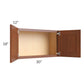 RTA Phoenix Caramel Glaze 30" x 18" Wall Cabinet