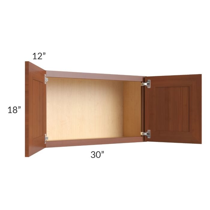 RTA Phoenix Caramel Glaze 30" x 18" Wall Cabinet