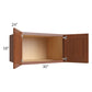 RTA Phoenix Caramel Glaze 30" x 18" x 24" Wall Cabinet