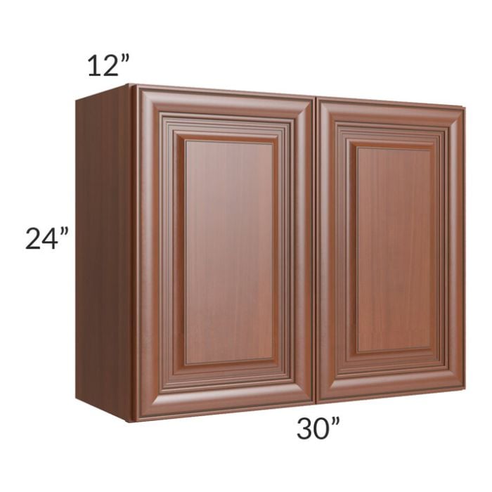 RTA Phoenix Caramel Glaze 30" x 24" Wall Cabinet