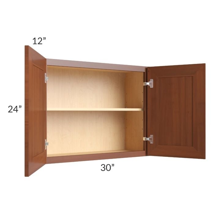 RTA Phoenix Caramel Glaze 30" x 24" Wall Cabinet