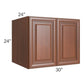 RTA Phoenix Caramel Glaze 30" x 24" x 24" Wall Cabinet