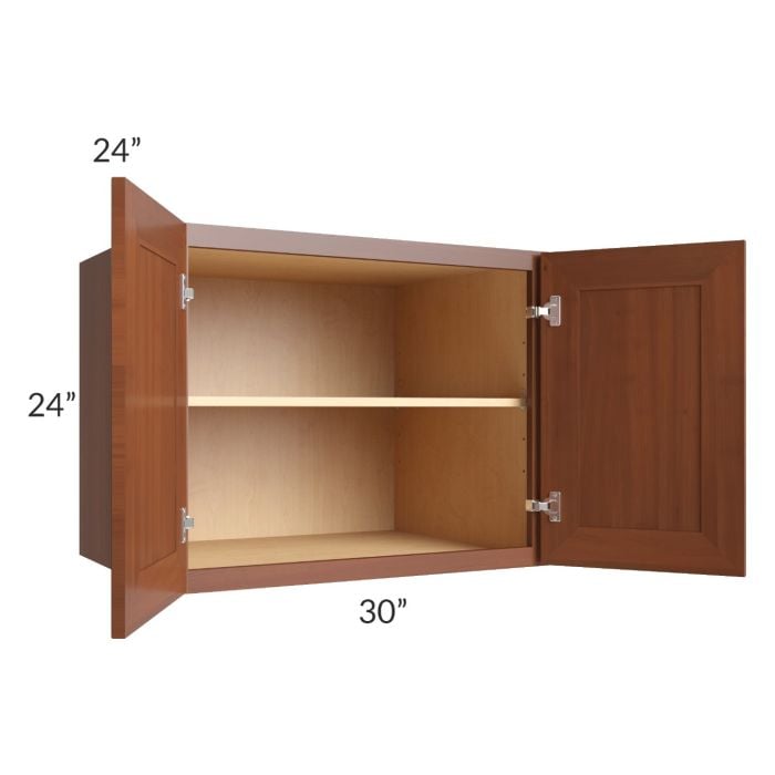 RTA Phoenix Caramel Glaze 30" x 24" x 24" Wall Cabinet