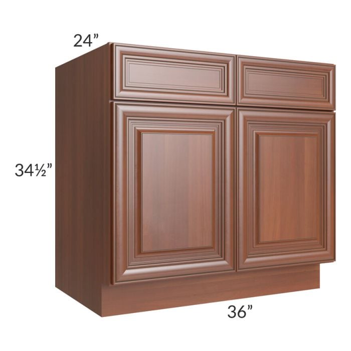RTA Phoenix Caramel Glaze 36" Base Cabinet