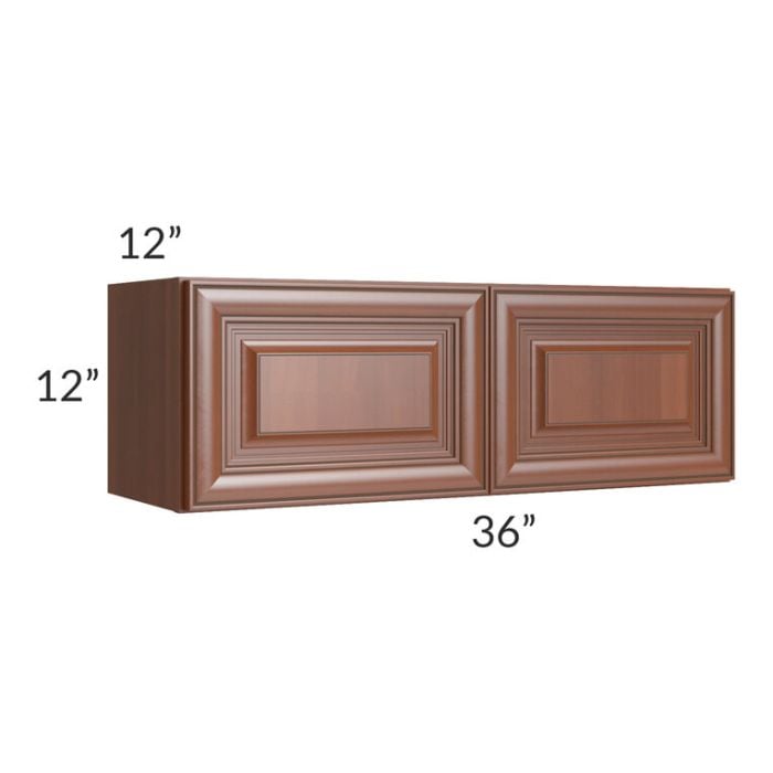 RTA Phoenix Caramel Glaze 36" x 12" Wall Cabinet