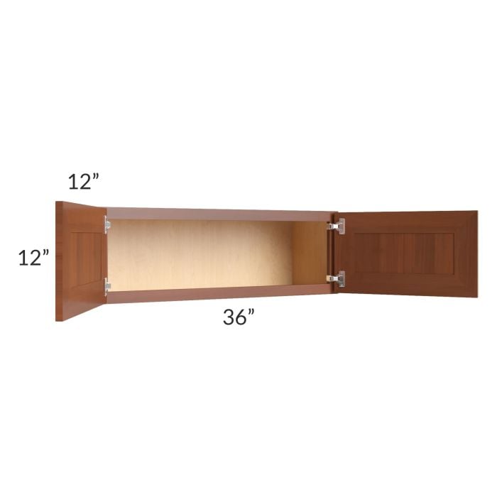 RTA Phoenix Caramel Glaze 36" x 12" Wall Cabinet
