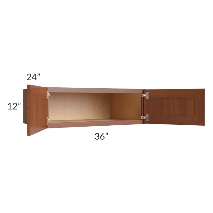 RTA Phoenix Caramel Glaze 36" x 12" x 24" Wall Cabinet