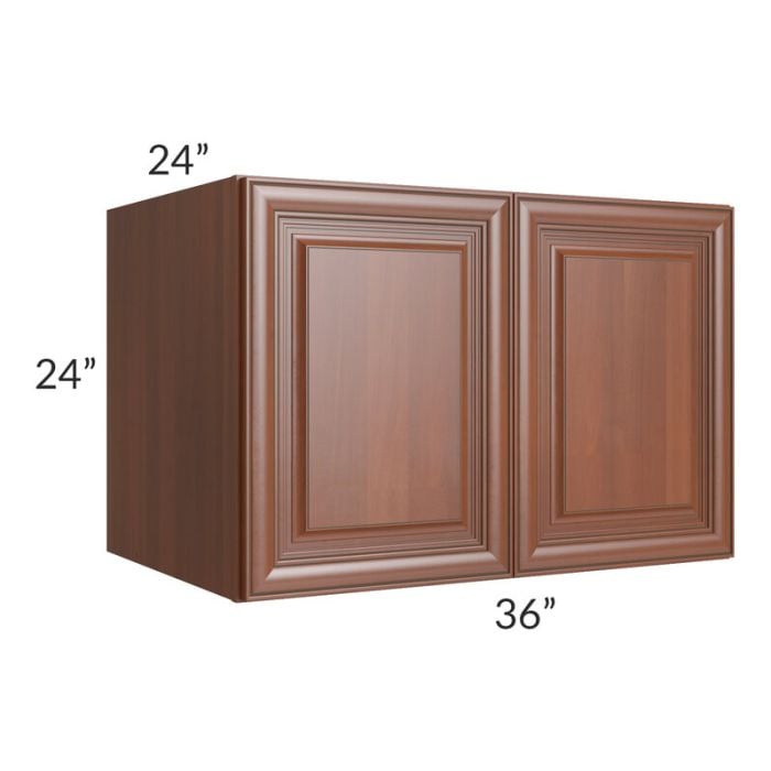 RTA Phoenix Caramel Glaze 36" x 24" x 24" Wall Cabinet