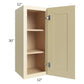 RTA Phoenix Cream Glaze 12" x 30" Wall Cabinet with 2 Decorative End Panels