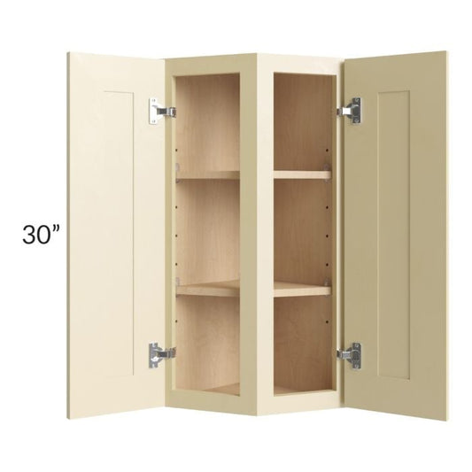 RTA Phoenix Cream Glaze 12" x 30" Wall End Cabinet