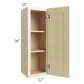 RTA Phoenix Cream Glaze 12" x 36" Wall Cabinet with 1 Decorative End Panel