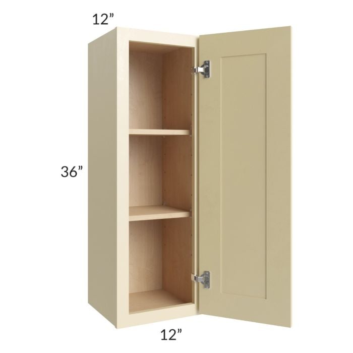 RTA Phoenix Cream Glaze 12" x 36" Wall Cabinet