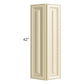 RTA Phoenix Cream Glaze 12" x 42" Wall End Cabinet
