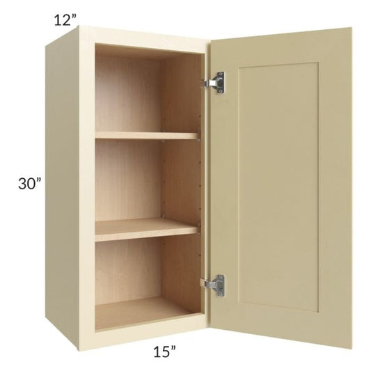 RTA Phoenix Cream Glaze 15" x 30" Wall Cabinet