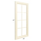 RTA Phoenix Cream Glaze 18" x 42" Mullion Glass Door Only