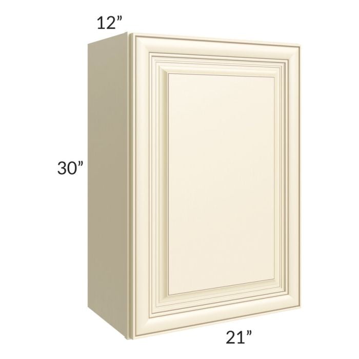 RTA Phoenix Cream Glaze 21" x 30" Wall Cabinet