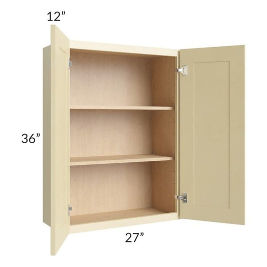 RTA Phoenix Cream Glaze 27" x 36" Wall Cabinet
