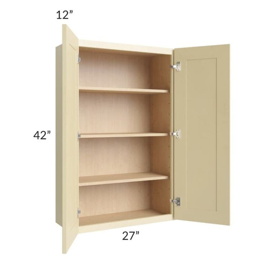 RTA Phoenix Cream Glaze 27" x 42" Wall Cabinet