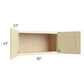 RTA Phoenix Cream Glaze 30" x 15" Wall Cabinet