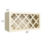 RTA Phoenix Cream Glaze 30" x 15" Wine Rack Cabinet
