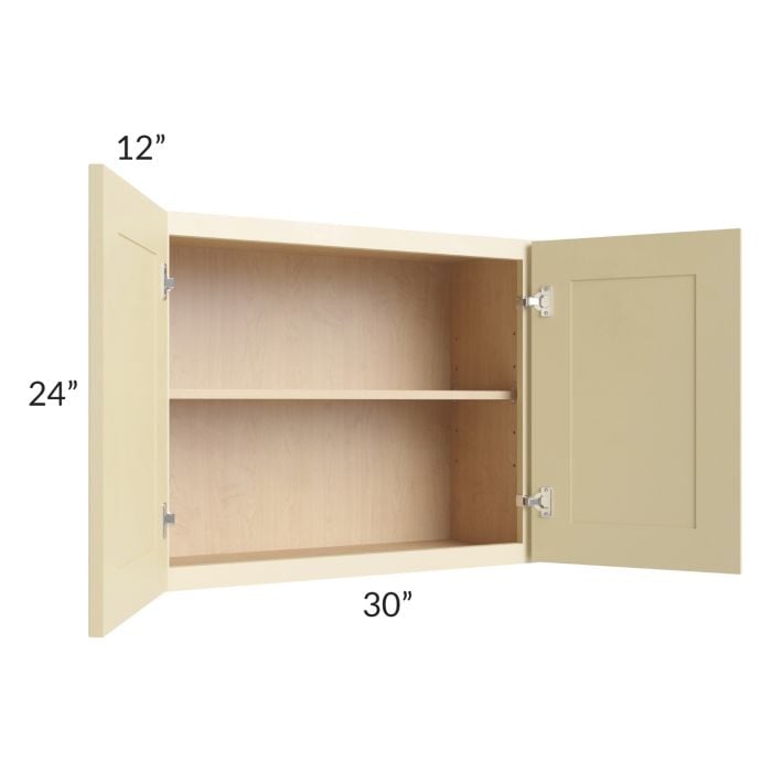 RTA Phoenix Cream Glaze 30" x 24" Wall Cabinet