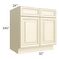 RTA Phoenix Cream Glaze 33" Base Cabinet