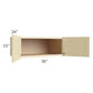 RTA Phoenix Cream Glaze 36" x 15" x 24" Wall Cabinet