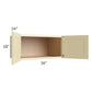 RTA Phoenix Cream Glaze 36" x 18" x 24" Wall Cabinet